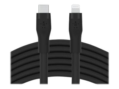 Belkin BoostCharge - Lightning-kabel - USB-C hann til Lightning hann - 3 m - svart