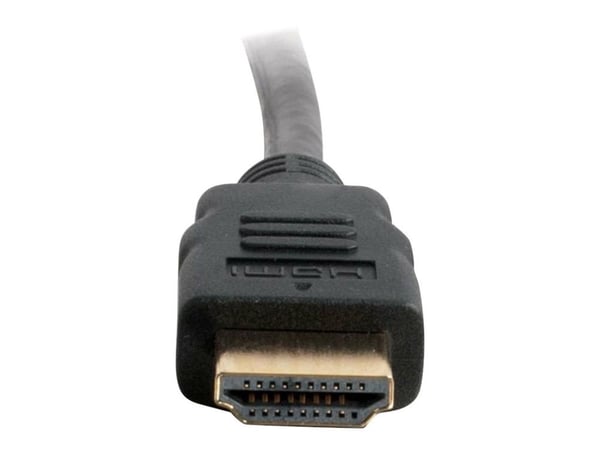 C2G 1.5m High Speed HDMI Cable with Ethernet - 4k - UltraHD - HDMI-kabel med Ethernet - HDMI hann til HDMI hann - 1.5 m - skjermet - svart