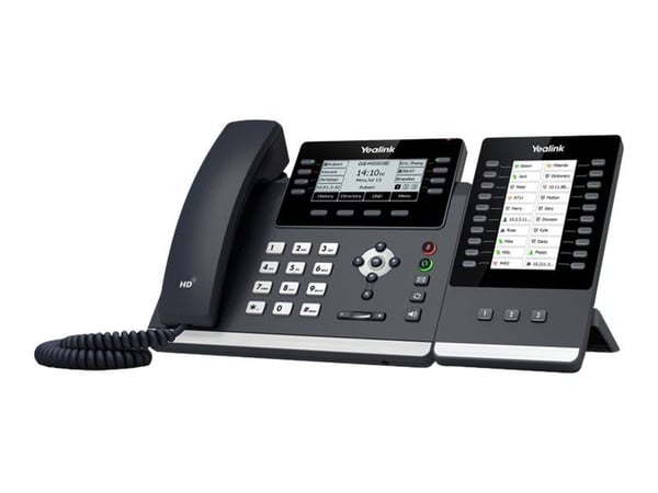 Yealink EXP43 - Tastutvidelsesmodul for VoIP-telefon - for Yealink SIP-T43U, SIP-T46U, SIP-T48U