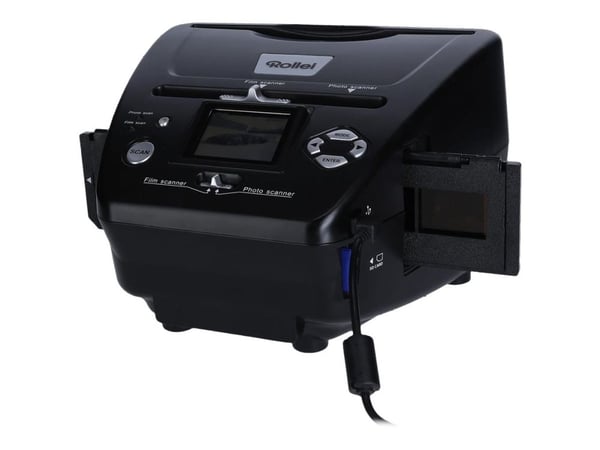 Rollei PDF-S 240 SE, musta, 6,1 cm (2.4"), MMC, SD, SDHC, Valokuvapaperi, USB 2.0, AC