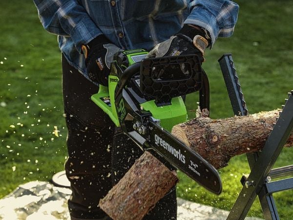 Greenworksin moottorisaha GD40CS18 40 V 40 cm