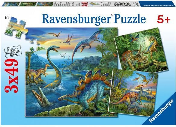 Ravensburger - Dinosaur Fascination - palapelit - 49 palaa