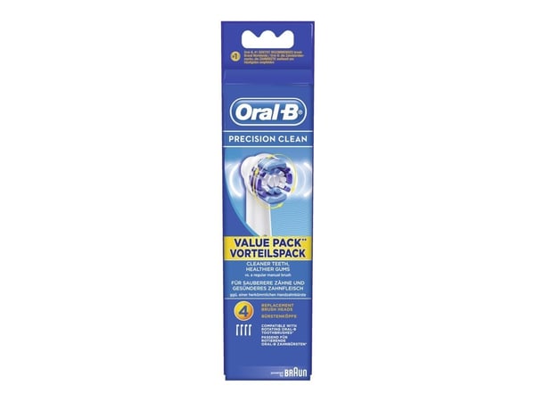Oral-B - Utskiftningsbørstehodesett - for tannbørste - hvit