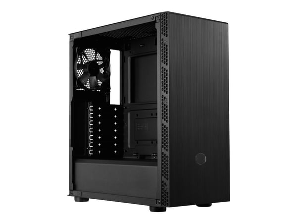 Cooler Master MasterBox MB600L V2 - Mid tower - ATX - ingen strømforsyning (ATX) - svart - USB/lyd