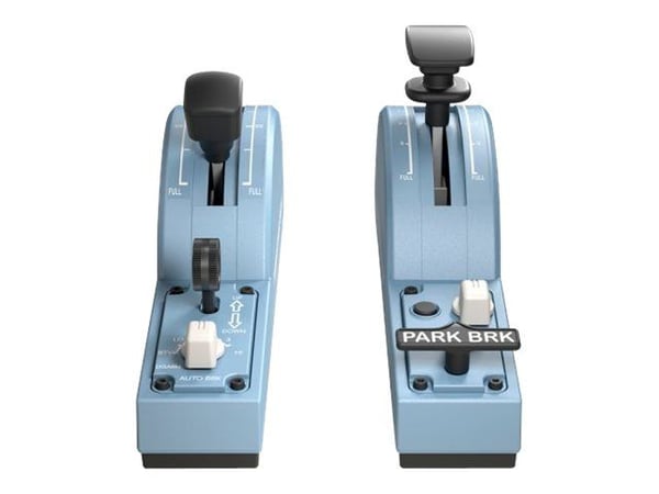 Thrustmaster TCA Quadrant Add-On Airbus Edition - Flysimulator - Lajittelu / Blå, Windows 10 - PC - PC