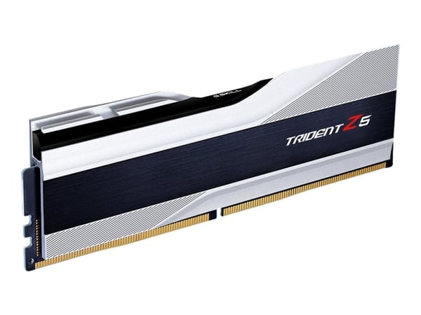 G.Skill Trident Z5 - DDR5 - sett - 32 GB: 2 x 16 GB - DIMM 288-pin - 6400 MHz / PC5-51200 - CL32 - 1.4 V - ikke-bufret - ikke-ECC - metallic sølv
