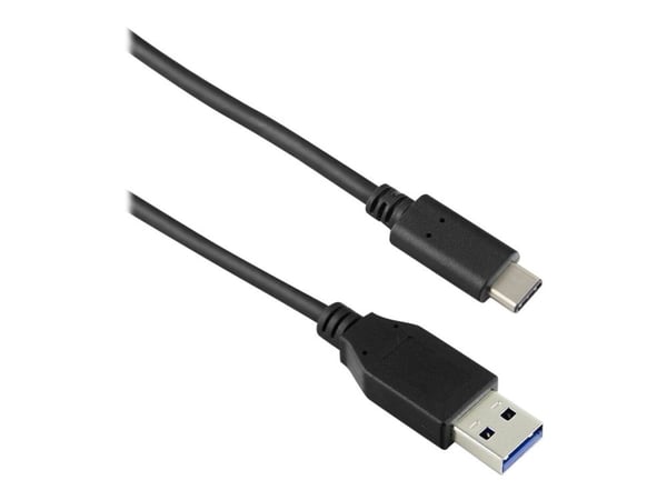 Targus - USB-kabel - USB-C (hann) til USB-type A (hann) - USB 3.1 Gen 2 - 3 A - 1 m - 4K-støtte - svart - Europa