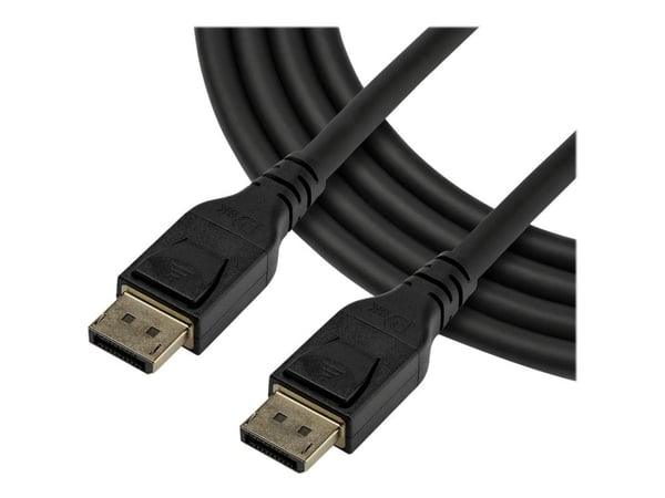 StarTech.com 16ft/5m VESA-sertifioitu DisplayPort 1.4 -kaapeli, 8K 60Hz HBR3 HDR, Super UHD DisplayPort to DisplayPort Monitor Cord, Ultra HD 4K 12...