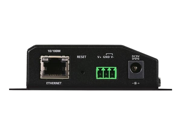 ATEN Altusen SN3000-serien SN3002P - Enhetsserver - 2 porter - 100Mb LAN, RS-232
