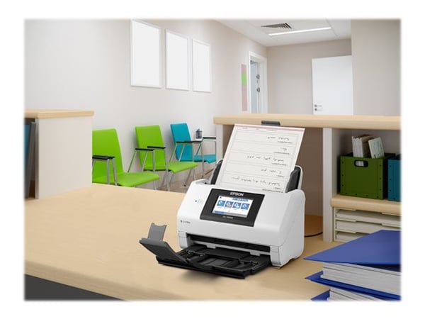 Epson WorkForce DS-790WN - Dokumentskanner - Dupleks - A4/Legal - 600 dpi x 600 dpi - inntil 45 spm (mono) / inntil 45 spm (farge) - ADF (100 ark) ...