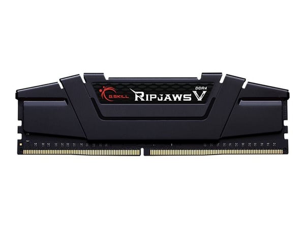 G.Skill Ripjaws V - DDR4 - sett - 64 GB: 2 x 32 GB - DIMM 288-pin - 2666 MHz / PC4-21300 - CL19 - 1.2 V - ikke-bufret - ikke-ECC - klassisk svart