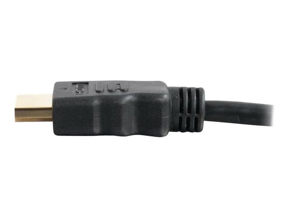 C2G 1.5m High Speed HDMI Cable with Ethernet - 4k - UltraHD - HDMI-kabel med Ethernet - HDMI hann til HDMI hann - 1.5 m - skjermet - svart