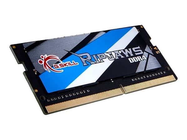 G.Skill Ripjaws - DDR4 - modul - 32 GB - SO DIMM 260-pin - 2666 MHz / PC4-21300 - CL19 - 1.2 V - ikke-bufret - ikke-ECC