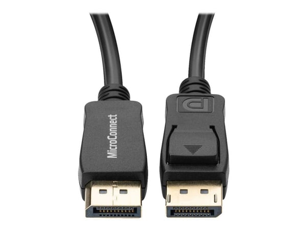 MicroConnect - DisplayPort-kabel - DisplayPort (M) festet til DisplayPort (M) festet - DisplayPort 1.2 - 5.0m - støtter 4K 60 Hz (4096 x 2160) - sv...