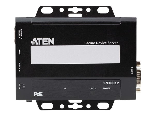 ATEN Altusen SN3000-serien SN3001P - Enhetsserver - 100Mb LAN, RS-232