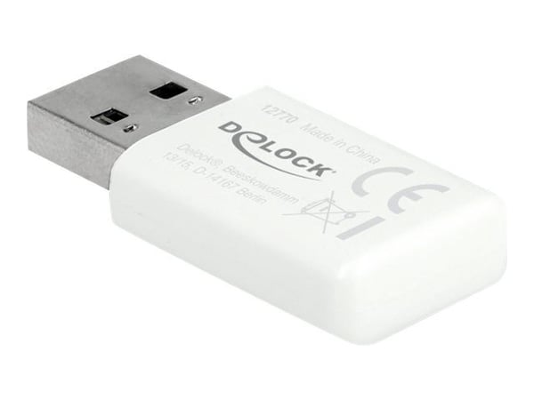 Delock Micro Stick 867 - Nettverksadapter - USB 3.0 - Wi-Fi 5 - hvit
