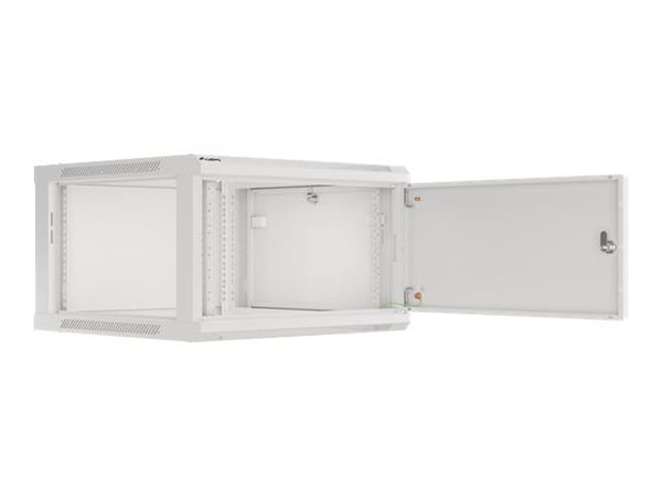 Lanberg - Rack skap - veggmonterbar - grå, RAL 7035 - 12U - 19"