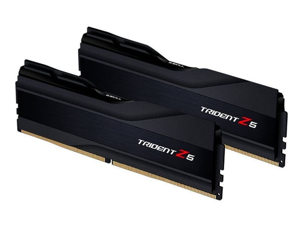 G.Skill Trident Z5 - DDR5 - sett - 32 GB: 2 x 16 GB - DIMM 288-pin - 6000 MT/s / PC5-48000 - CL36 - 1.35 V - ikke-bufret - ikke-ECC - matt svart