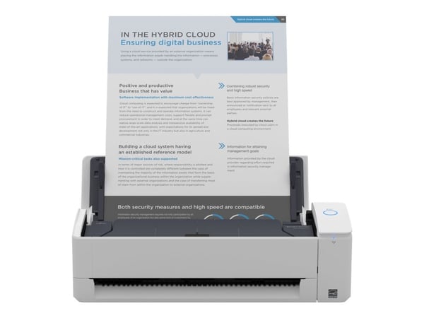 Ricoh ScanSnap iX1300 - Dokumentskanner - Dobbel CIS - Dupleks - 216 x 3000 mm - 600 dpi x 600 dpi - inntil 30 spm (mono) / inntil 30 spm (farge) -...