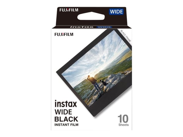 Fujifilm Instax Wide - Hurtigvirkende fargefilm - ISO 800 - 10 eksponeringer