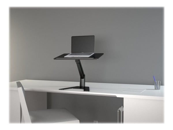 Multibrackets M Laptop Worktstation - Ställ för bärbar dator - bordsmontering - svart