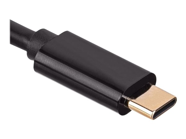Akyga AK-AV-16 - Adapterkabel - USB-C (hann) til DisplayPort (hann) - 1.8 m - 4K 60Hz støtte - svart