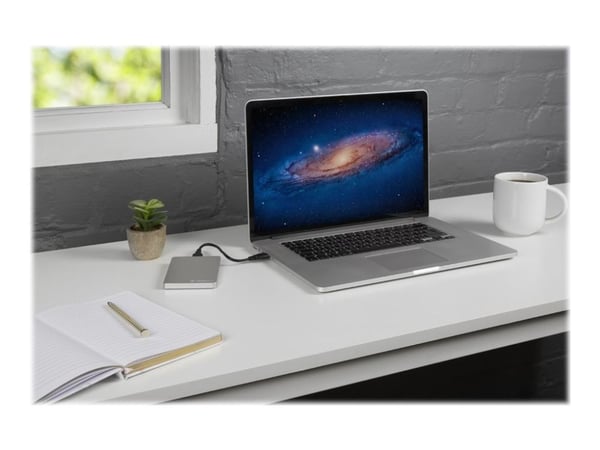 Verbatim Store 'n' Go ALU Slim - Harddisk - 2 TB - ekstern (bærbar) - USB 3.2 Gen 1 - sølv