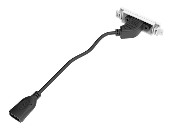 VISION TechConnect 3 USB-b module - Modulkontaktplatta med insnäppsfästen - USB typ B