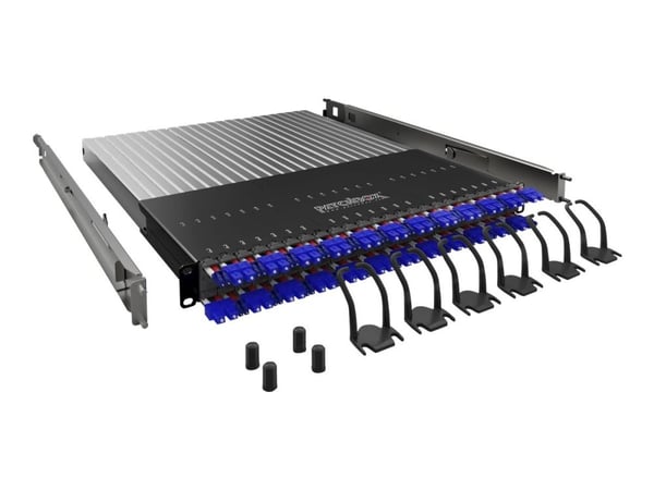 PATCHBOX PLUS+ SYSTEM OS2 LC-SC - Rack-kabelføringssett - 1U - 19"
