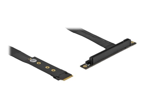 Delock M.2 Key M til PCIe x16 NVMe vinklet - Grensesnittadapter - PCIe 3.0 x16 (NVMe) - M.2-kort (64134)