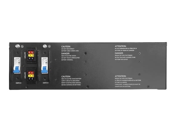 DIGITUS - Batteriinnbygging (rackmonterbar/ekstern) - 20 x batteri - blysyre - 9 Ah - 19" - svart - for DIGITUS DN-170106, DN-170107