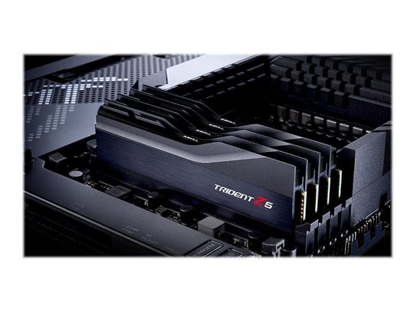 G.Skill Trident Z5 - DDR5 - sett - 32 GB: 2 x 16 GB - DIMM 288-pin - 5600 MHz / PC5-48000 - CL36 - 1.2 V - ikke-bufret - ikke-ECC - matt svart