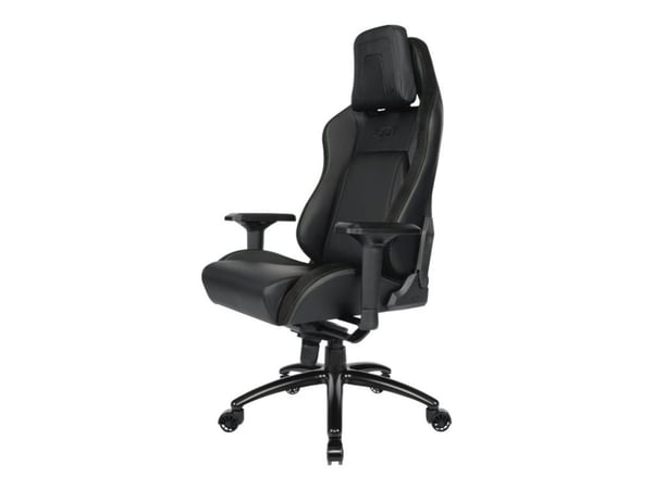 L33T E-Sport Pro Comfort - Spillestol - ergonomisk - armlener - T-formet - tipping - roterende - metall, semsket, alcantara, polyuretanlær, stålram...