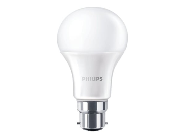 Philips CorePro - LED-lamppu - muoto: A60 - himmeä pinta - B22 - 11 W (vastaa 75 W) - luokka F - lämpimän valkoinen valo - 2700 K