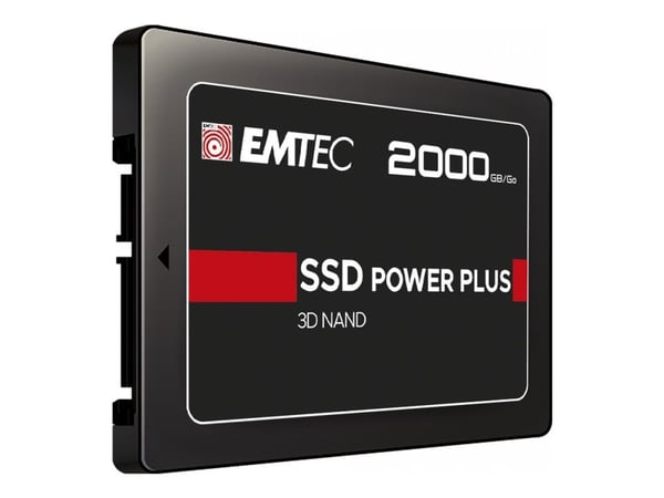 EMTEC X150 Power Plus - SSD-levy - 2 TB - sisäinen - 2,5" - SATA 6Gb/s