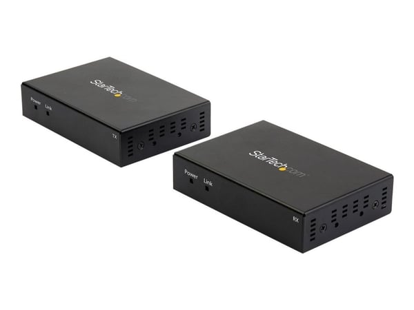 Startech HDMI over CAT6 Extender - 4K 60Hz - 330ft / 100m - IR Support - HDMI Balun - 4K Video over CAT6 (ST121HD20L) - Video/lyd/infrarød-utvider ...