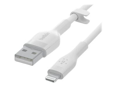 Belkin BoostCharge - Lightning-kabel - USB hann til Lightning hann - 2 m - hvit