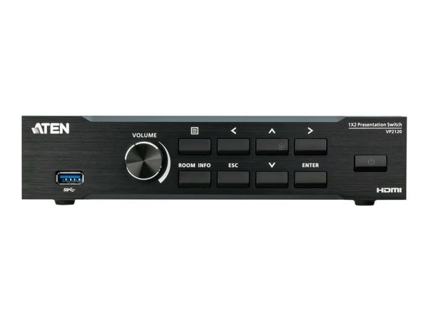 ATEN VP2120 - Svitsjer / kvadruppel flerviser / lyd-DSP