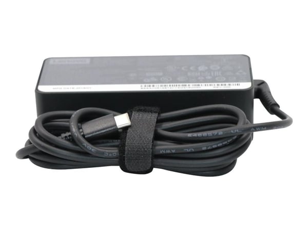 Chicony ADLX65YCC3D - Strømadapter - AC 100-240 V - 65 watt - FRU - for IdeaPad S540-13; IdeaPad Slim 7 14ITL05; 7 15IIL05; Yoga 7 14; 9 14; Yoga S...