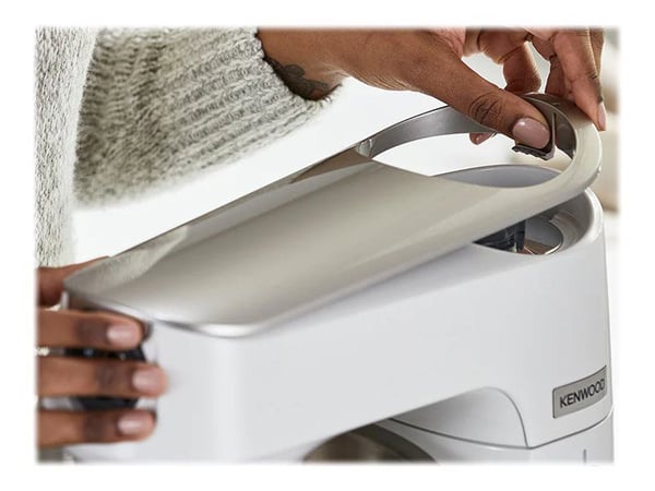 Kenwood Titanium Chef Baker KVC65.001WH - Kjøkkenmaskin - 1200 W - white/champagne cream