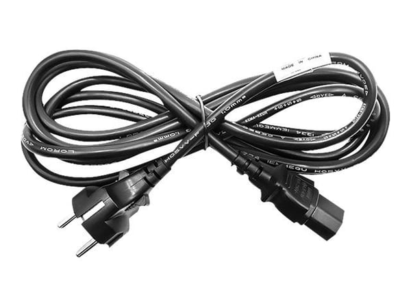 Qoltec - Strömkabel - ström CEE 7/7 till ström IEC 60320 C13 - 250 V - 16 A - 2,5 m
