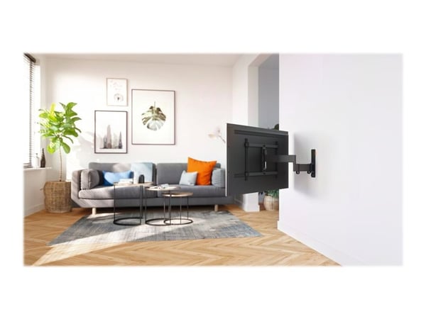 Vogel's Comfort TVM 3645 - Monteringssett (veggmontering) - full bevegelse - for TV - aluminium - svart - skjermstørrelse: 40"-77"