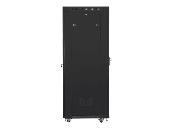 Lanberg - Rack skap - med display, 4 kjølevifter - svart, RAL 9004 - 37U - 19"