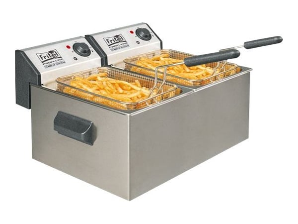 FRITEL Profi 3855 - Dypsteker - 10 liter - 6400 W - grå FRITEL Profi 3855 - Dypsteker - 10 liter - 6400 W - grå