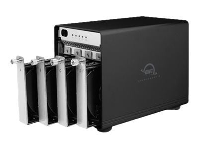 OWC ThunderBay 4 - Harddiskarray - 4 brønner (SATA-600) - Thunderbolt 3 (ekstern)