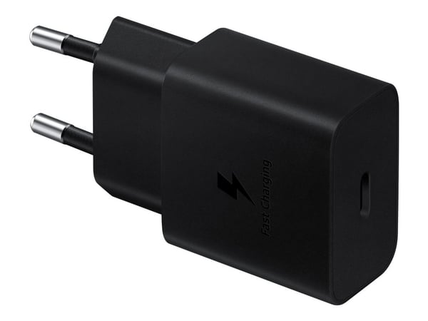 Samsung EP-T1510 - Strømadapter - 15 watt - 2 A - PD (USB-C) - svart