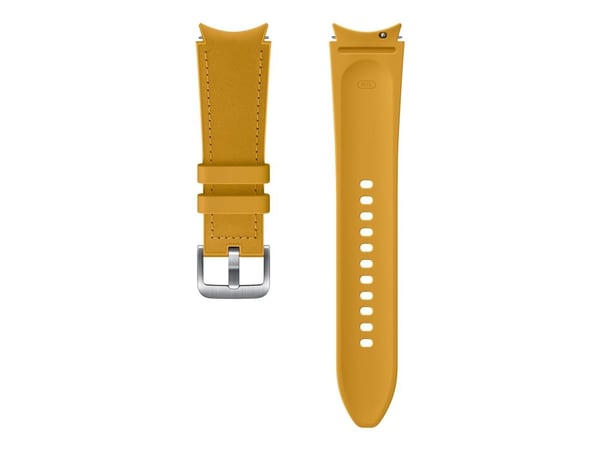Samsung ET-SHR89 - Band för smart klocka - Medium/Large - senap - för Galaxy Watch4 (40 mm), Watch4 Classic