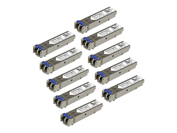 Startech Cisco GLC-LH-SM Compatible SFP Module, 1000BASE-LX/LH, 1GbE SMF Optic Transceiver, LC Connector, 10km, 1310nm Cisco Firepower, ASR920, IE2...