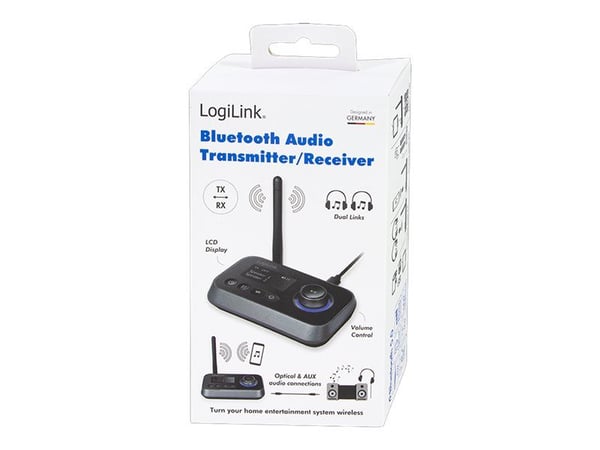 LogiLink - Bluetooth trådløs lydmottaker / -sender for TV, trådløse hodetelefoner