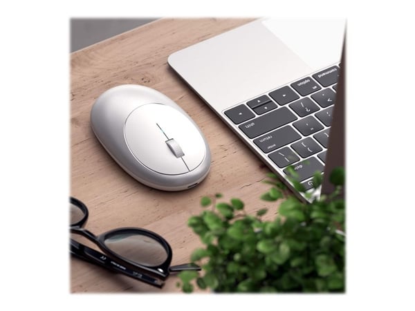 Satechi M1, Molempikätinen, Optinen, Bluetooth, Hopea